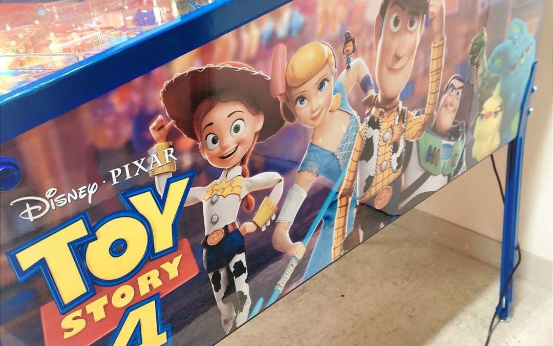 Le petit dernier arrivé 😁 Le flipper TOY STORY 4 !